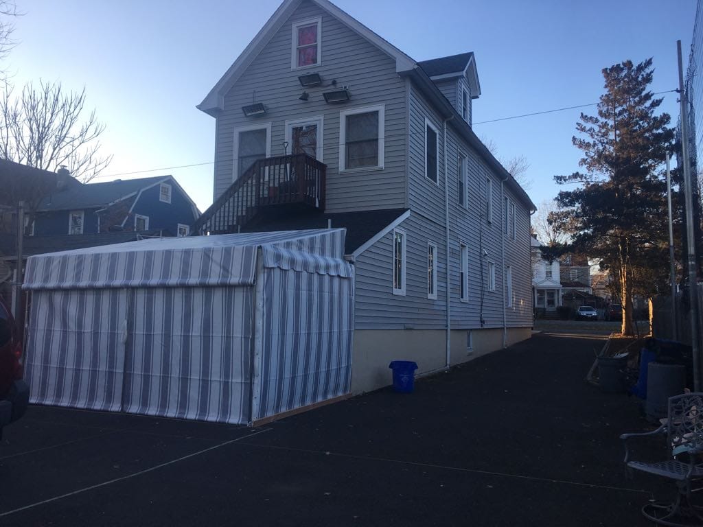 Storefront Dome Awning